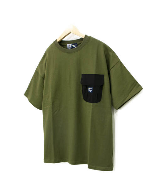 go slow caravan(ゴースローキャラバン)の「MOUNTAIN MANIA x GSC SHORT-SLEEVE POCKET TEE COLOR SCHEME(Tシャツ/カットソー・メンズ・ホワイト/ネイビー/カーキ/マスタード・MEDIUM/LARGE/X-LARGE)」の11枚目の写真