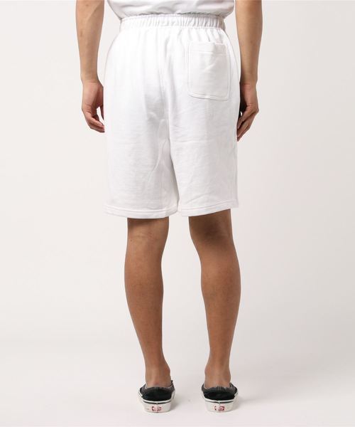 WEGO（ウィゴー）の「WEGO/ヘビー裏毛カラーショーツ（スウェットパンツ・メンズ・ブラック/レッド/イエロー系その他/ホワイト・MEDIUM/LARGE）」の5枚目の写真