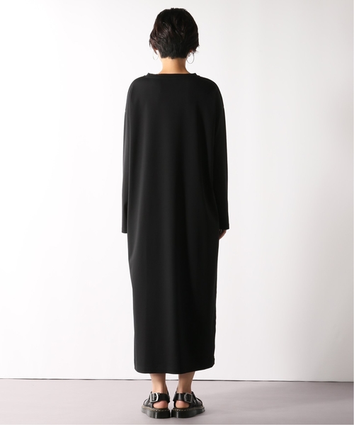 大人クール♪ジャーナルスタンダード　コットン　ロングワンピース　黒系 美品✨ジャーナルスタンダード ロングシャツワンピース コットン