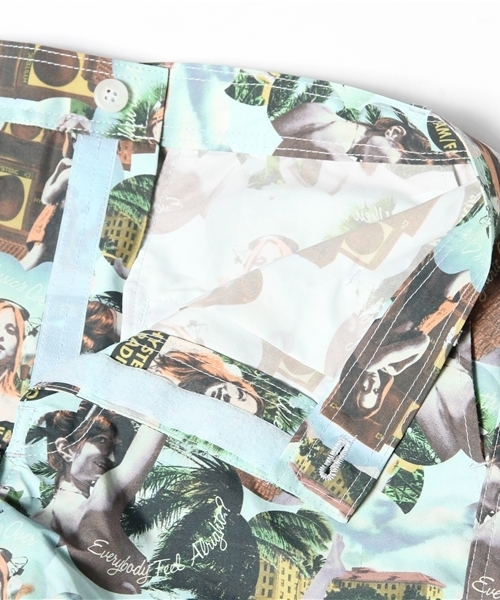 HYSTERIC GLAMOUR（ヒステリックグラマー）の「MUSIC’S OVER総柄 ショートPT（その他パンツ・メンズ・マルチ・LARGE/SMALL/MEDIUM）」の8枚目の写真