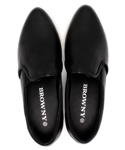 WEGO（ウィゴー）の「WEGO/ポインテッドスリッポン（スニーカー・レディース・ホワイト/ピンク/シルバー/ブラック/ゴールド/その他1/ブラック系その他・24.5/23.5）」の16枚目の写真