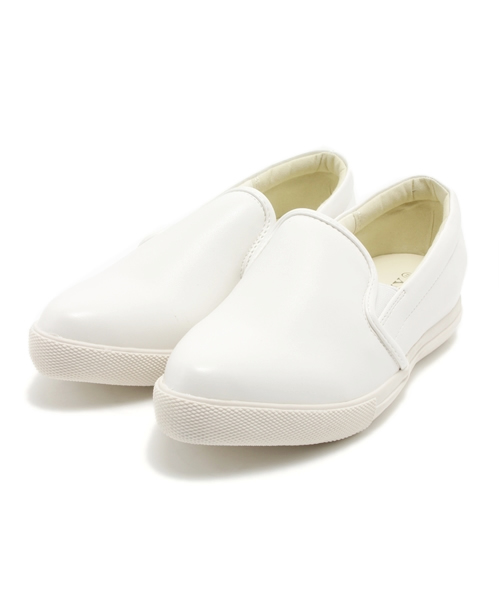 WEGO（ウィゴー）の「WEGO/ポインテッドスリッポン（スニーカー・レディース・ホワイト/ピンク/シルバー/ブラック/ゴールド/その他1/ブラック系その他・24.5/23.5）」の14枚目の写真