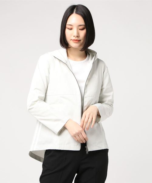 adidas(アディダス)の「【別注】アディダス adidas W MH WIND JKT AP 限定コラボ(その他アウター・レディース・ネイビー/ブラック×ブラック/ホワイト×ホワイト・L/M/XL/S)」の2枚目の写真