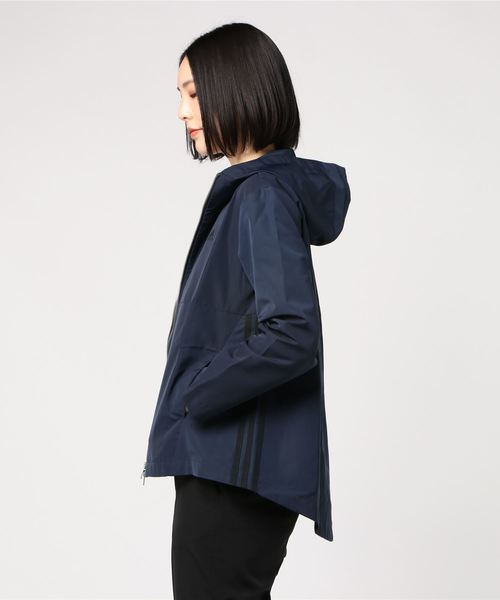 adidas(アディダス)の「【別注】アディダス adidas W MH WIND JKT AP 限定コラボ(その他アウター・レディース・ネイビー/ブラック×ブラック/ホワイト×ホワイト・L/M/XL/S)」の5枚目の写真