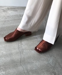 TODAYFUL | スクエアサテンサンダル(サンダル)