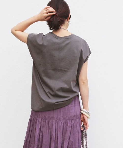 ラウンドテールプルオーバー◇（Tシャツ/カットソー）｜IENA