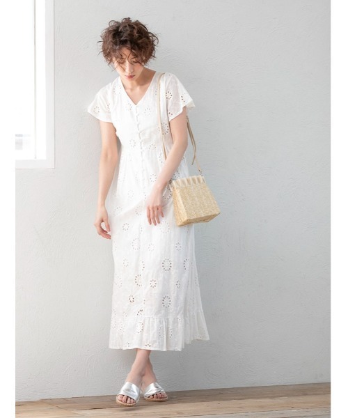 セール コットンレースマキシワンピース ワンピース Fifth フィフス のファッション通販 Zozotown