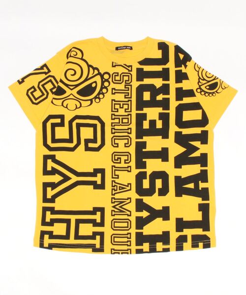 JAM LOGOパネルプリント コーマ天竺BIGTシャツ