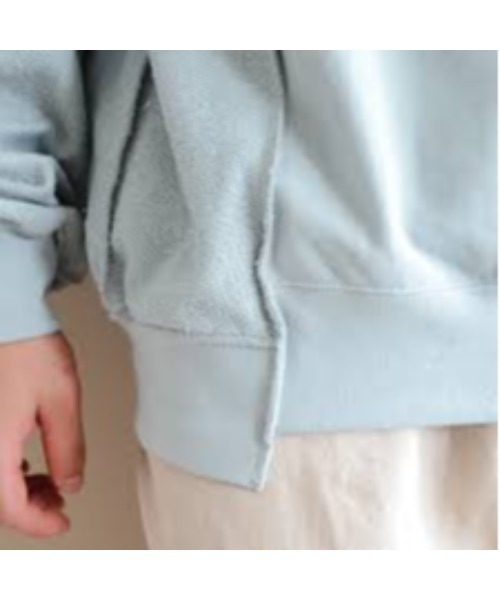 Name.（ネーム）の「【Name.】インサイドアウトクルーネックスウェット/NMCU-20AW-005（スウェット・メンズ・ブルー/ブラック/ベージュ・1/2）」の7枚目の写真