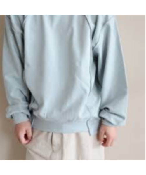 Name.（ネーム）の「【Name.】インサイドアウトクルーネックスウェット/NMCU-20AW-005（スウェット・メンズ・ブルー/ブラック/ベージュ・1/2）」の10枚目の写真