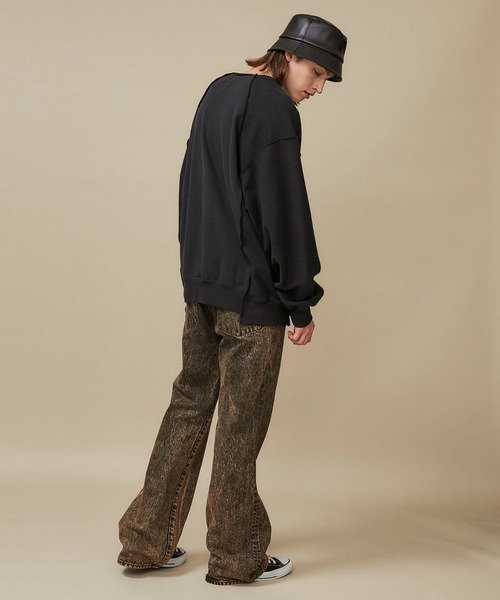 Name.（ネーム）の「【Name.】インサイドアウトクルーネックスウェット