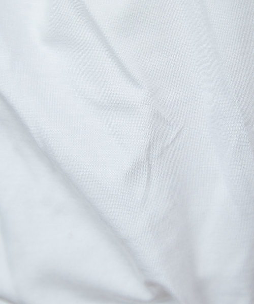 qualite（カリテ）の「プレーティング天竺ドルマンプルオーバー（Tシャツ/カットソー・レディース・ホワイト/ブラック/カーキ・フリー）」の7枚目の写真