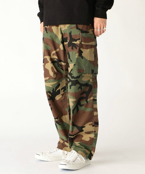 ALPHA（アルファ）の「6ポケット ジャングルカーゴパンツ カモ柄