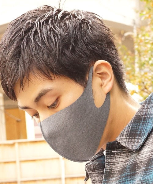 SBG（エスビー）の「ライト ヘザー ウレタン マスク / SBG（マスク・レディース・ホワイト/ブラック/グレー/ブラウン/ベージュ/グリーン/ネイビー/インディゴブルー/パープル/ライトピンク/ピンクベージュ/レッド・M/L）」の5枚目の写真