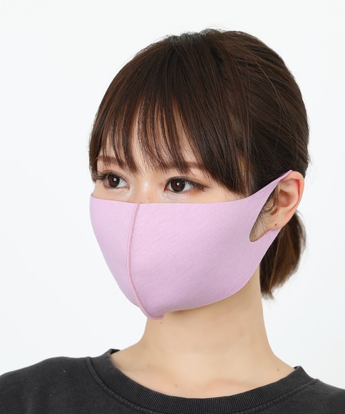 SBG（エスビー）の「ライト ヘザー ウレタン マスク / SBG（マスク・レディース・ホワイト/ブラック/グレー/ブラウン/ベージュ/グリーン/ネイビー/インディゴブルー/パープル/ライトピンク/ピンクベージュ/レッド・M/L）」の12枚目の写真