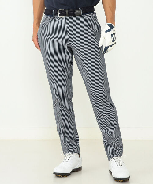 Lee×BEAMS GOLF 別注プレストパンツ グレー Mサイズ BEAMS GOLF（ビームスゴルフ）の「Lee×BEAMS GOLF / 別注