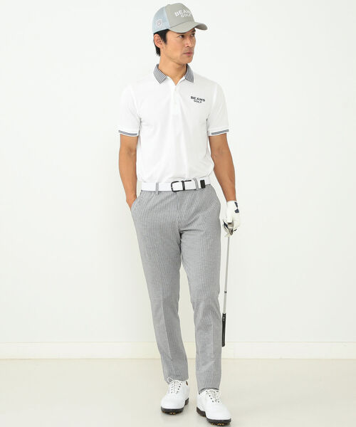 BEAMS GOLF PURPLE LABEL/ クールマックス シアサッカー パンツ