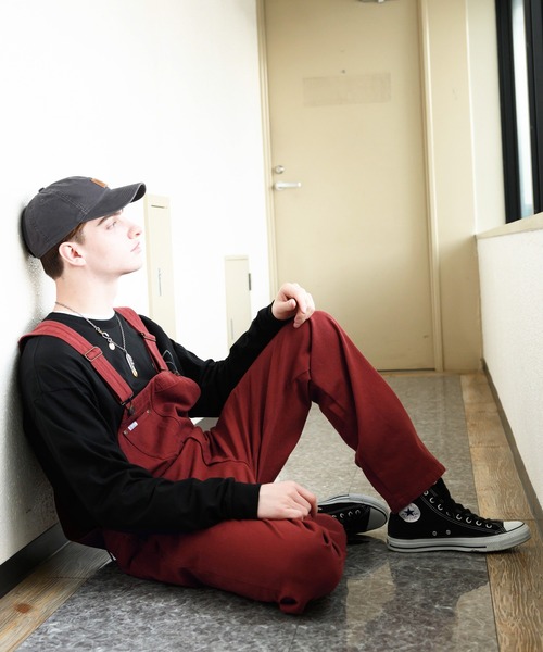 8(eight)(エイト)の「デニムオーバーオール(ユニセックス対応)(サロペット/オーバーオール・メンズ・ブラック/ブラウン/オリーブ/インディゴブルー/ブルー/アイボリー・SMALL/MEDIUM/LARGE/X-LARGE/X-SMALL)」の7枚目の写真