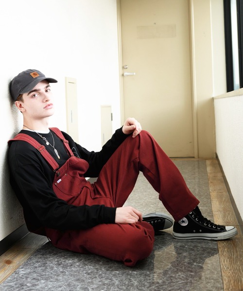 8(eight)(エイト)の「デニムオーバーオール(ユニセックス対応)(サロペット/オーバーオール・メンズ・ブラック/ブラウン/オリーブ/インディゴブルー/ブルー/アイボリー・SMALL/MEDIUM/LARGE/X-LARGE/X-SMALL)」の8枚目の写真