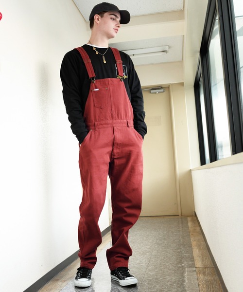 8(eight)(エイト)の「デニムオーバーオール(ユニセックス対応)(サロペット/オーバーオール・メンズ・ブラック/ブラウン/オリーブ/インディゴブルー/ブルー/アイボリー・SMALL/MEDIUM/LARGE/X-LARGE/X-SMALL)」の10枚目の写真