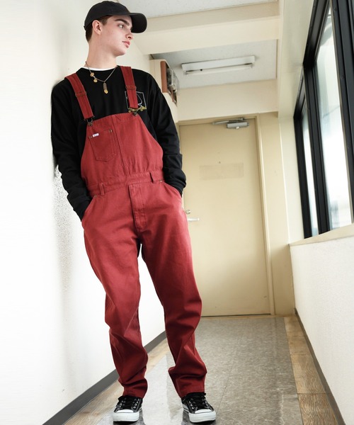 8(eight)(エイト)の「デニムオーバーオール(ユニセックス対応)(サロペット/オーバーオール・メンズ・ブラック/ブラウン/オリーブ/インディゴブルー/ブルー/アイボリー・SMALL/MEDIUM/LARGE/X-LARGE/X-SMALL)」の11枚目の写真