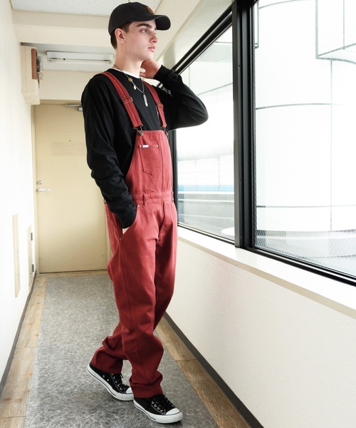 8(eight)(エイト)の「デニムオーバーオール(ユニセックス対応)(サロペット/オーバーオール・メンズ・ブラック/ブラウン/オリーブ/インディゴブルー/ブルー/アイボリー・SMALL/MEDIUM/LARGE/X-LARGE/X-SMALL)」の13枚目の写真