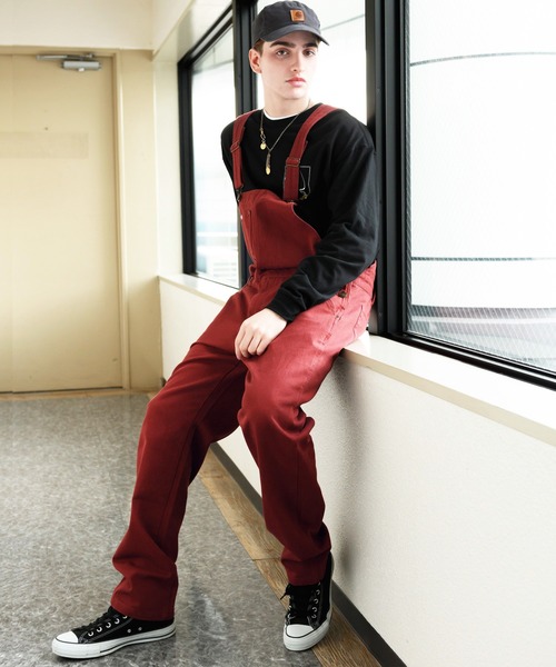 8(eight)(エイト)の「デニムオーバーオール(ユニセックス対応)(サロペット/オーバーオール・メンズ・ブラック/ブラウン/オリーブ/インディゴブルー/ブルー/アイボリー・SMALL/MEDIUM/LARGE/X-LARGE/X-SMALL)」の14枚目の写真