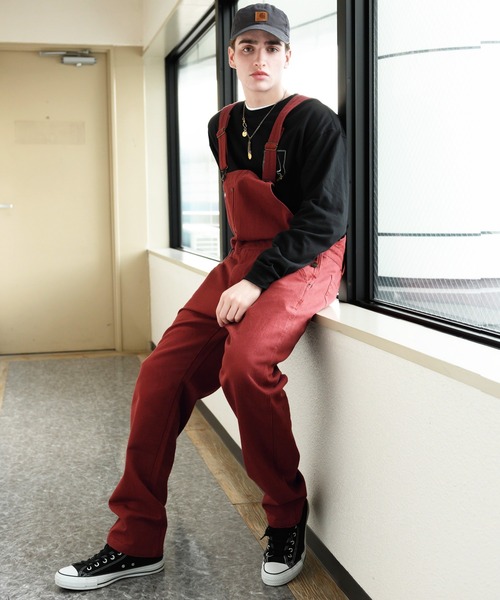 8(eight)(エイト)の「デニムオーバーオール(ユニセックス対応)(サロペット/オーバーオール・メンズ・ブラック/ブラウン/オリーブ/インディゴブルー/ブルー/アイボリー・SMALL/MEDIUM/LARGE/X-LARGE/X-SMALL)」の16枚目の写真