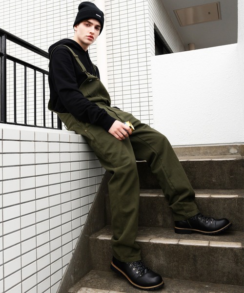 8(eight)(エイト)の「デニムオーバーオール(ユニセックス対応)(サロペット/オーバーオール・メンズ・ブラック/ブラウン/オリーブ/インディゴブルー/ブルー/アイボリー・SMALL/MEDIUM/LARGE/X-LARGE/X-SMALL)」の18枚目の写真