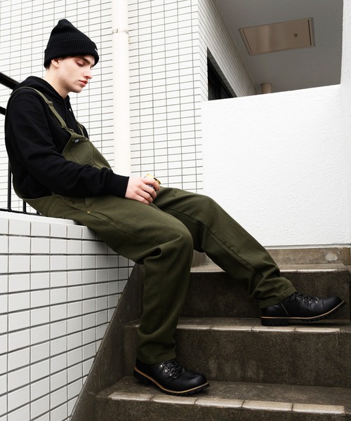 8(eight)(エイト)の「デニムオーバーオール(ユニセックス対応)(サロペット/オーバーオール・メンズ・ブラック/ブラウン/オリーブ/インディゴブルー/ブルー/アイボリー・SMALL/MEDIUM/LARGE/X-LARGE/X-SMALL)」の20枚目の写真