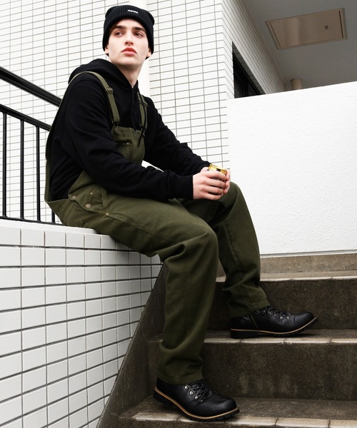 8(eight)(エイト)の「デニムオーバーオール(ユニセックス対応)(サロペット/オーバーオール・メンズ・ブラック/ブラウン/オリーブ/インディゴブルー/ブルー/アイボリー・SMALL/MEDIUM/LARGE/X-LARGE/X-SMALL)」の21枚目の写真