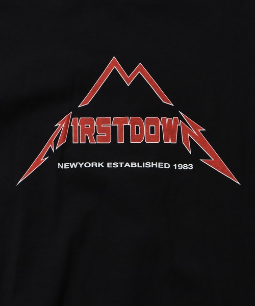 FIRST DOWN（ファーストダウン）の「メタル ロングスリーブ TEE（Tシャツ/カットソー・メンズ・ブラック/ライラック/オフホワイト・M/XL/S/L）」の8枚目の写真