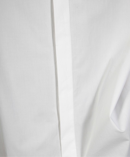 603（ロクマルサン）の「603 バンドカラーロングシャツ（シャツ/ブラウス・メンズ・ホワイト/ブラック・SMALL/MEDIUM）」の4枚目の写真