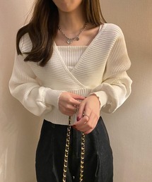 レイヤードニット