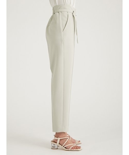 FRAY I.D（フレイアイディー）の「細ベルト付テーパードパンツ（その他パンツ・レディース・ピンク/ミント/ブラック・1/0）」の9枚目の写真