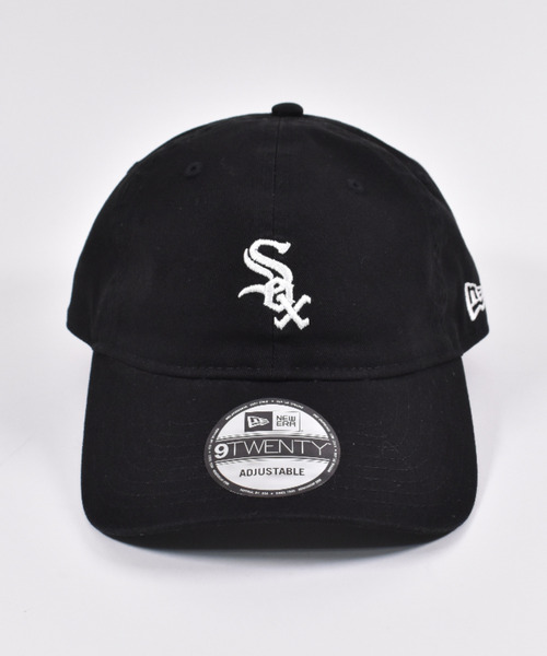 NEW ERA（ニューエラ）の「NEW ERA/ニューエラ ローキャップ 9TWENTY クロスストラップ ウォッシュドコットン シカゴ・ホワイトソックス 12745634（キャップ・メンズ・ブラック×ホワイト・FREE）」の4枚目の写真