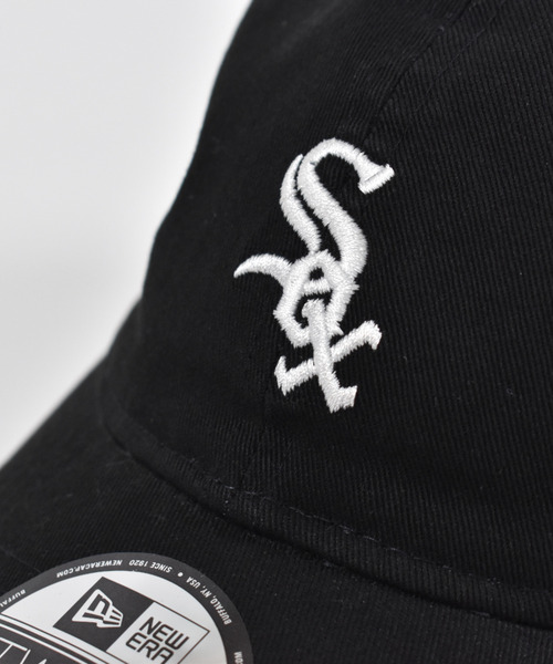 NEW ERA（ニューエラ）の「NEW ERA/ニューエラ ローキャップ 9TWENTY クロスストラップ ウォッシュドコットン シカゴ・ホワイトソックス 12745634（キャップ・メンズ・ブラック×ホワイト・FREE）」の5枚目の写真