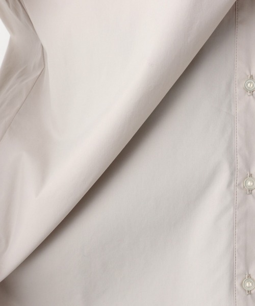 A part by（アパートバイ）の「Coオーバーサイズスタンドシャツ　931713（シャツ/ブラウス・レディース・ホワイト/ライトグレー/ブラック/ライトピンク・FREE）」の18枚目の写真