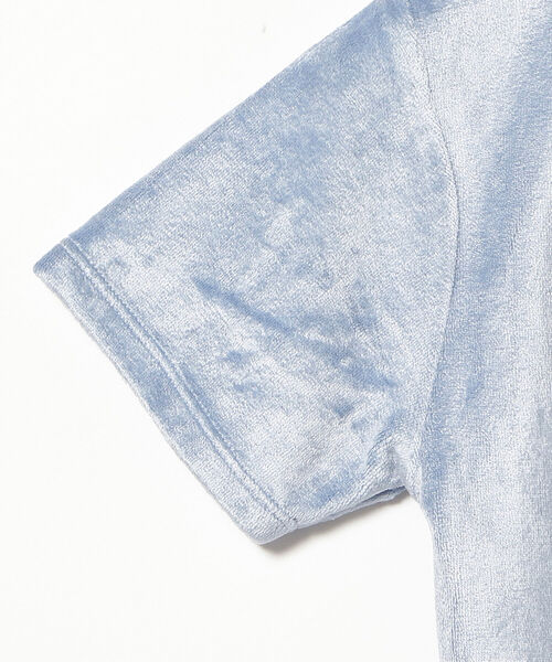 Ray BEAMS(レイビームス)の「Ray BEAMS / ストレッチ ベロア Tシャツ(Tシャツ/カットソー・レディース・ライトブルー/ベージュ/オレンジ・ONE SIZE)」の17枚目の写真