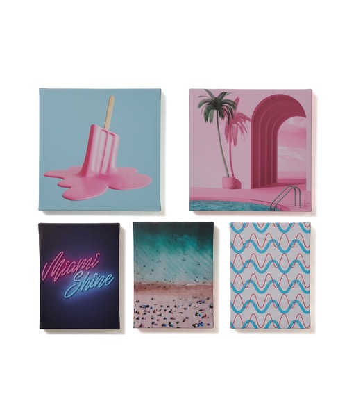 Francfranc（フランフラン）の「マイアミ アートボード 5枚セット