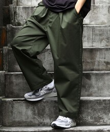 FREAK'S STORE | WEB限定 タックワイドシルエットワークパンツ/TCツイル/デニム(チノパンツ)