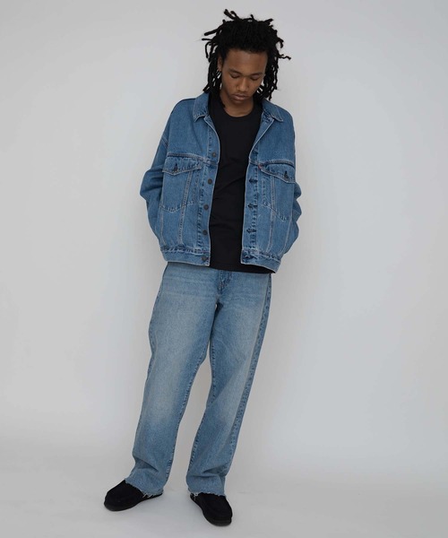 リーバイスLevi's stay loose jacket 楽天市場】リーバイス ジージャン LEVI'S Stay Loose Type 1 On My Way
