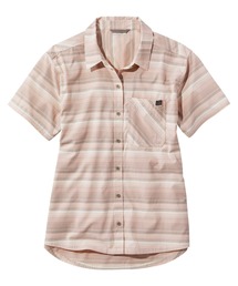 L.L.Bean（エルエルビーン）の「ビーチ・クルーザー・サマー・シャツ、半袖　ストライプ 米国フィット・レギュラー（シャツ/ブラウス）」