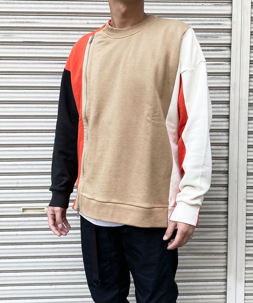 wizzard ウィザード COLOR PANEL ZIP SWEAT スウェット