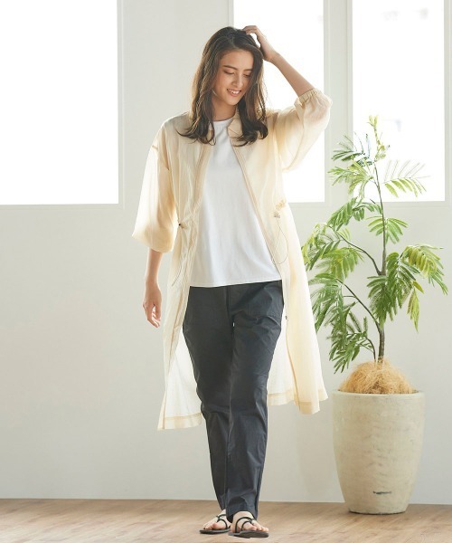 LIPSTAR（リップスター）の「【WEB別注カラーあり】シアードロストコート（その他アウター・レディース・ベージュ/ピンク/グリーン・M）」の17枚目の写真