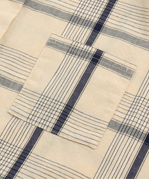 Otonato(オトナト)の「ドルマンブラウス【親子でおそろいリンクコーデ】(シャツ/ブラウス・キッズ・チェック/オフホワイト・100/110/120/130/140/90)」の7枚目の写真