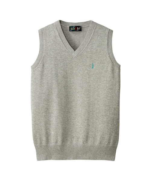 EASTBOY(イーストボーイ)の「COOLMAX 12Gベスト〈ハイゲージ〉(シャインマスカット女神)(ベスト)」 WEAR EASTBOY(イーストボーイ)の「COOLMAX 12Gベスト〈ハイゲージ〉(シャインマスカット女神)(ベスト)」 WEAR