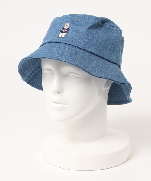 PairPair(ペアペア)の「ワンポイントバケットハット(ハット・レディース・ブラック/サックスブルー/アイボリー・FREE)」の10枚目の写真
