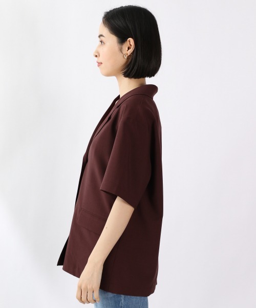 LOWRYS FARM(ローリーズファーム)の「リネンライクジャケットSS 933163(テーラードジャケット・レディース・チャコールグレー/ダークブラウン/グリーン/アイボリー/グリーン系その他/パープル/ブラウン・FREE)」の19枚目の写真