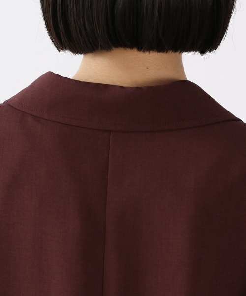 LOWRYS FARM(ローリーズファーム)の「リネンライクジャケットSS 933163(テーラードジャケット・レディース・チャコールグレー/ダークブラウン/グリーン/アイボリー/グリーン系その他/パープル/ブラウン・FREE)」の13枚目の写真